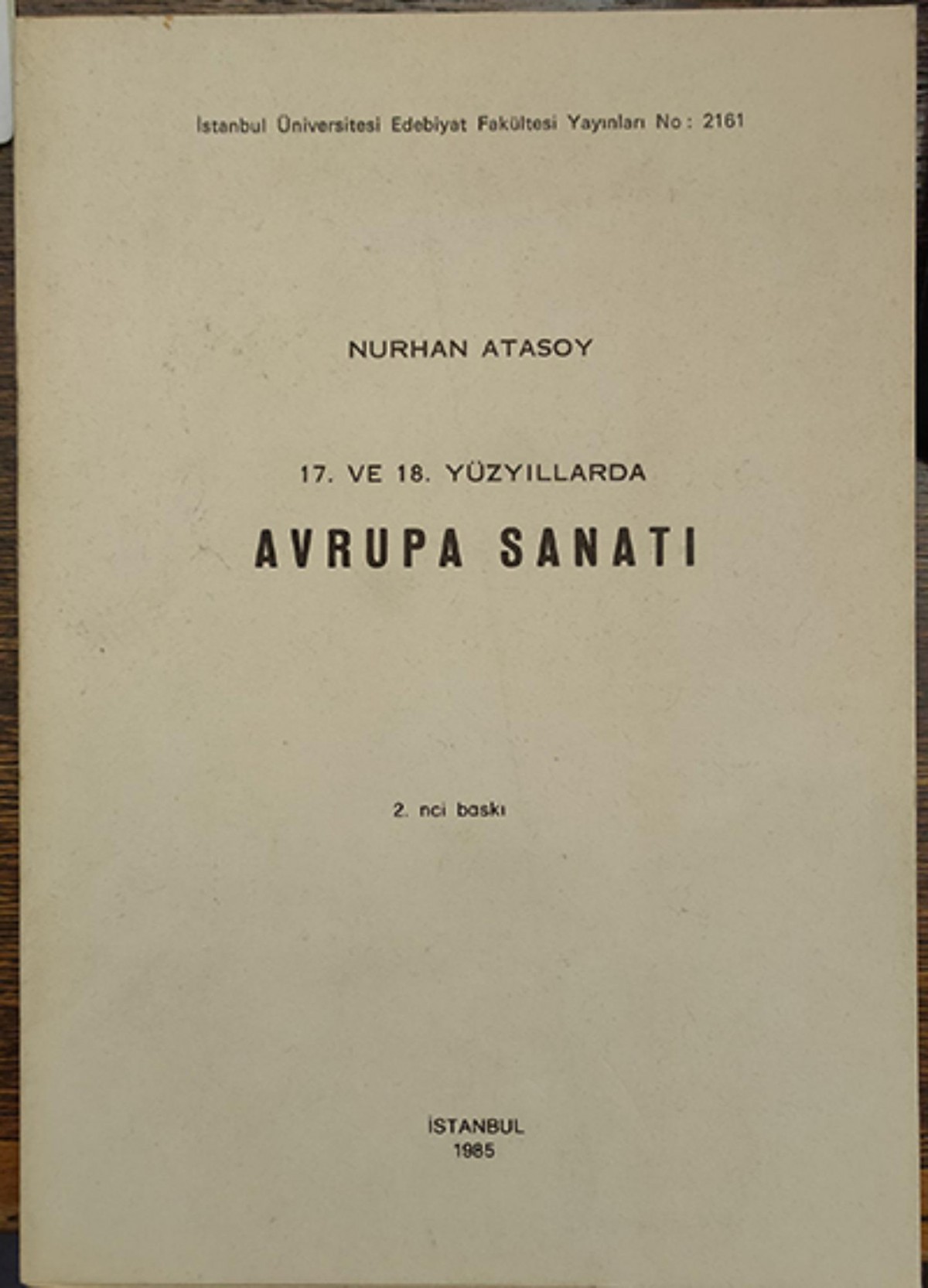 17. ve 18. Yüzyıllarda Avrupa Sanatı