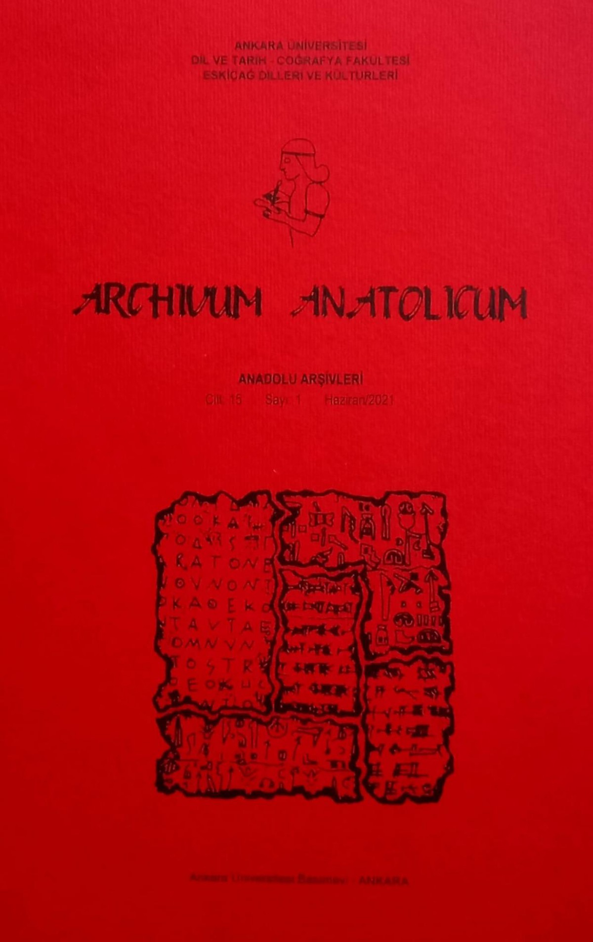Archivum Anatolicum / Anadolu Arşivleri 15/1