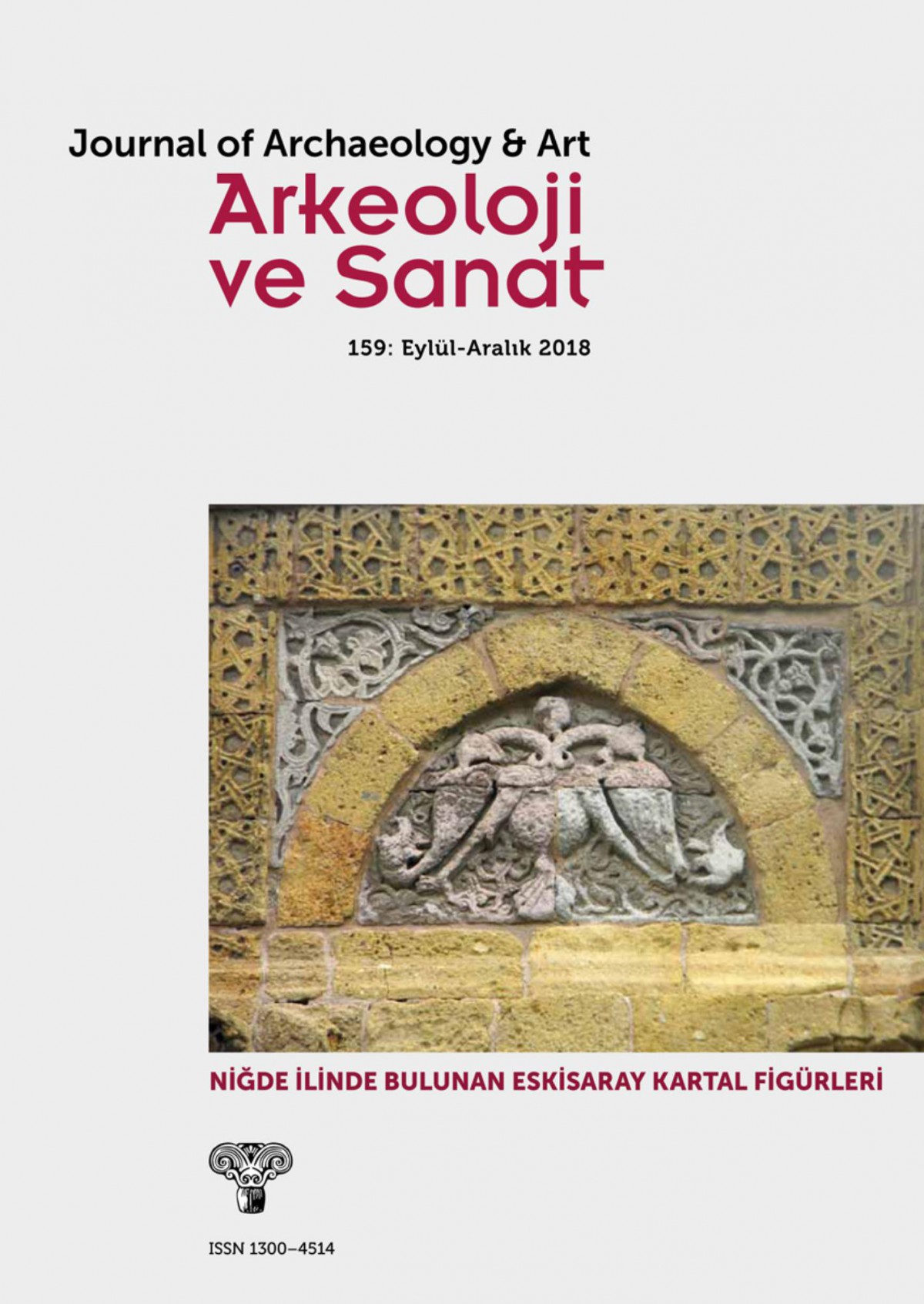 Arkeoloji ve Sanat Dergisi Sayı 159