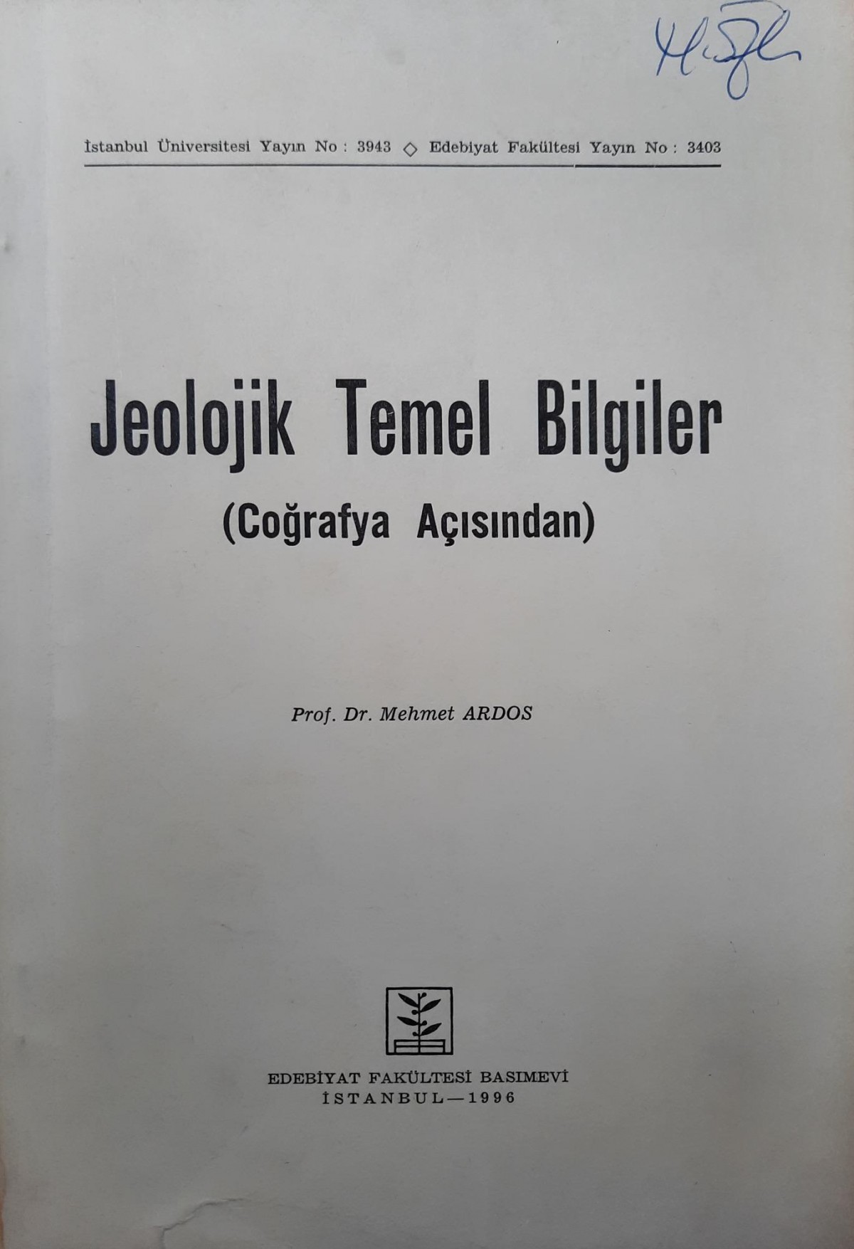 Jeolojik Temel Bilgiler