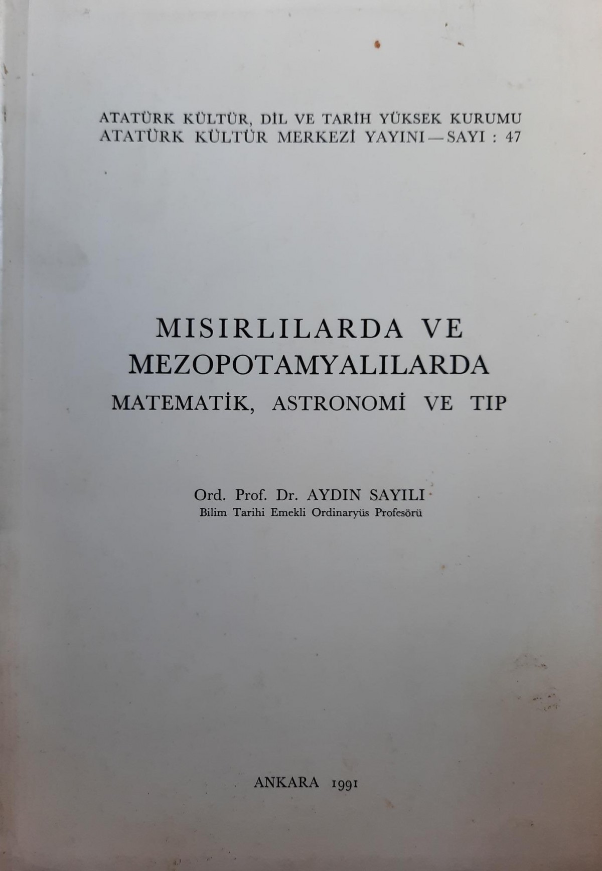 Mısırlılarda ve Mezopotamyalılarda