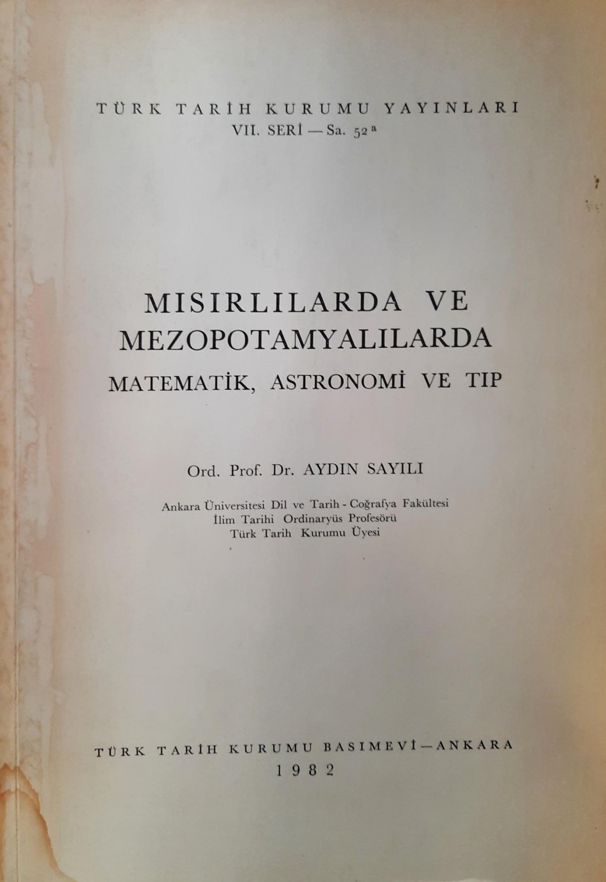 Mısırlılarda ve Mezopotamyalılarda