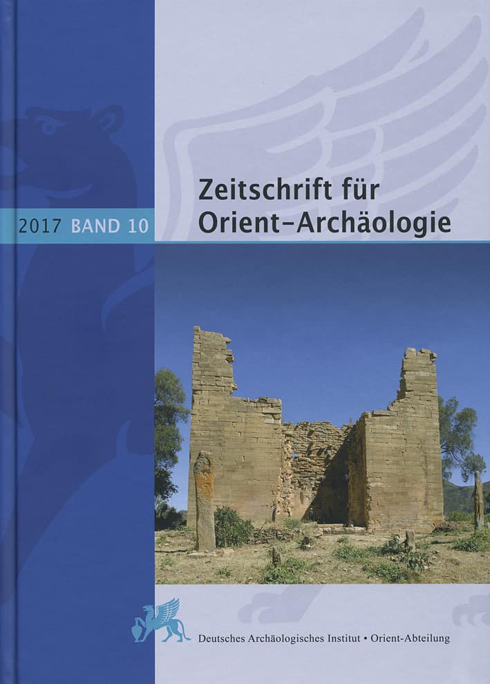 Zeitschrift für Orient-Archäologie Band 10 - 2017