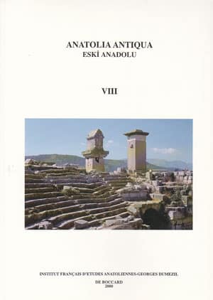 Anatolia Antiqua - Eski Anadolu VIII
