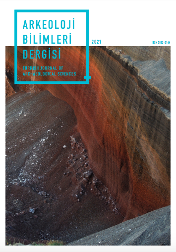 Arkeoloji Bilimleri Dergisi / Turkish Journal of Archaeological Sciences 2021 Arkeoloji Bilimleri Dergisi / Turkish Journal of Archaeological Sciences 2021