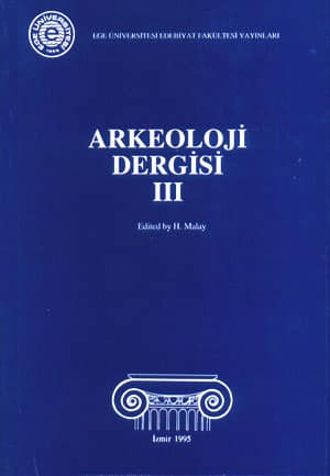 Arkeoloji Dergisi III (1995) Arkeoloji Dergisi III (1995)