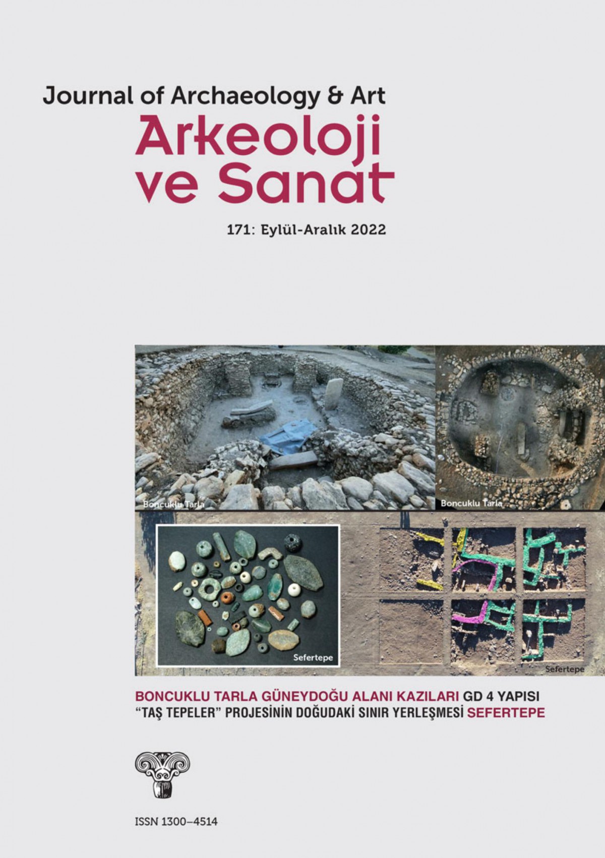 Arkeoloji ve Sanat Dergisi Sayı 171 Eylül - Aralık 2022