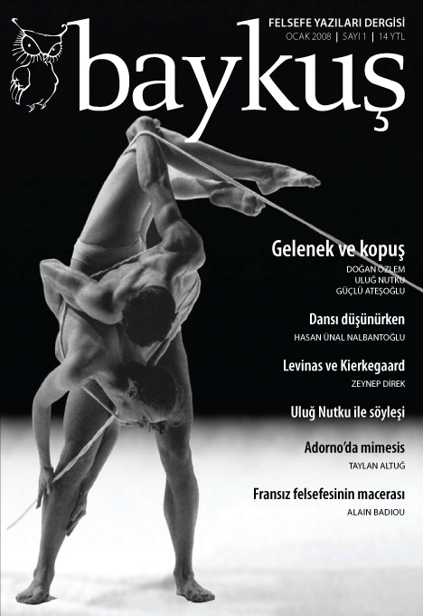 Baykuş Felsefe Yazıları Dergisi Sayı: 1 [E-DERGİ]