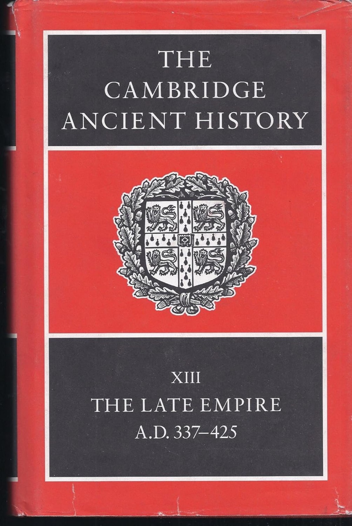 Cambridge Ancient History V.13 Cambridge Ancient History V.13
