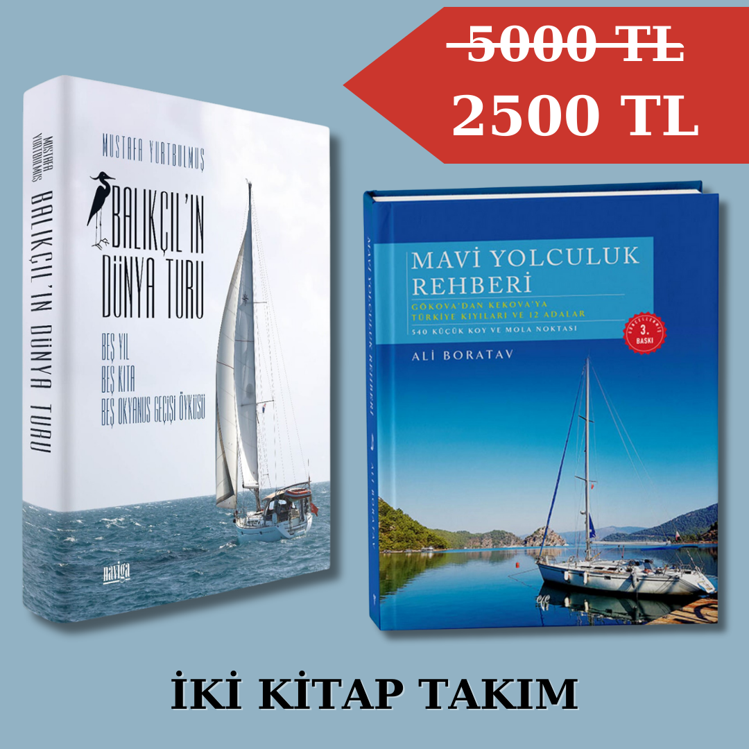 Mavi Yolculuk Rehberi / Balıkçıl'ın Dünya Turu ( İki Kitap Takım)