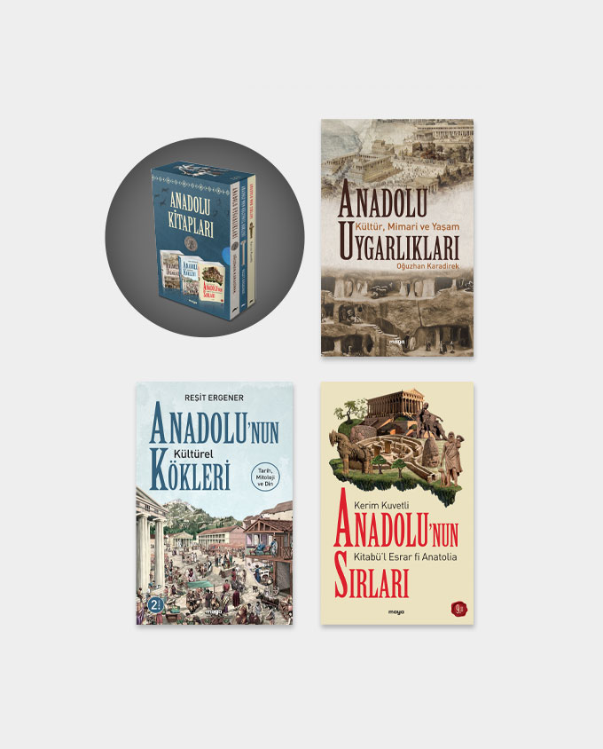 Maya Anadolu Kitapları Seti - 3 Kitap Takım Maya Anadolu Kitapları Seti - 3 Kitap Takım