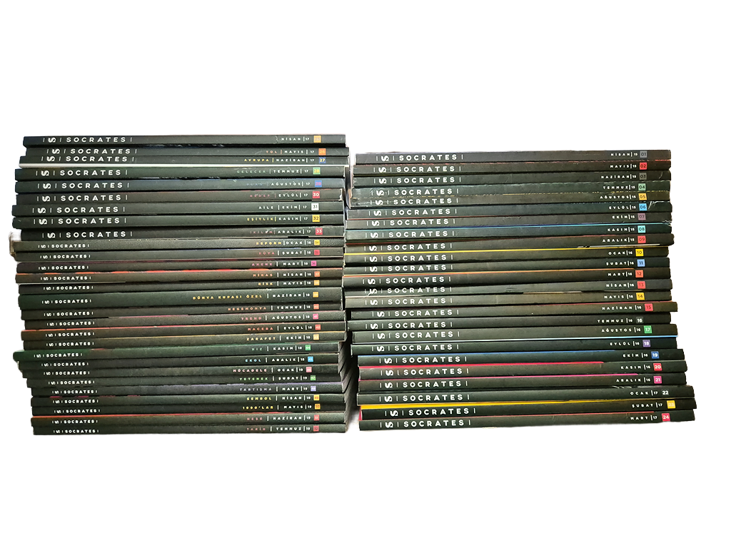 Socrates Düşünen Spor Dergisi - İlk 52 Sayı: [Sıralı, eksiksiz, ilk 52 Sayı]