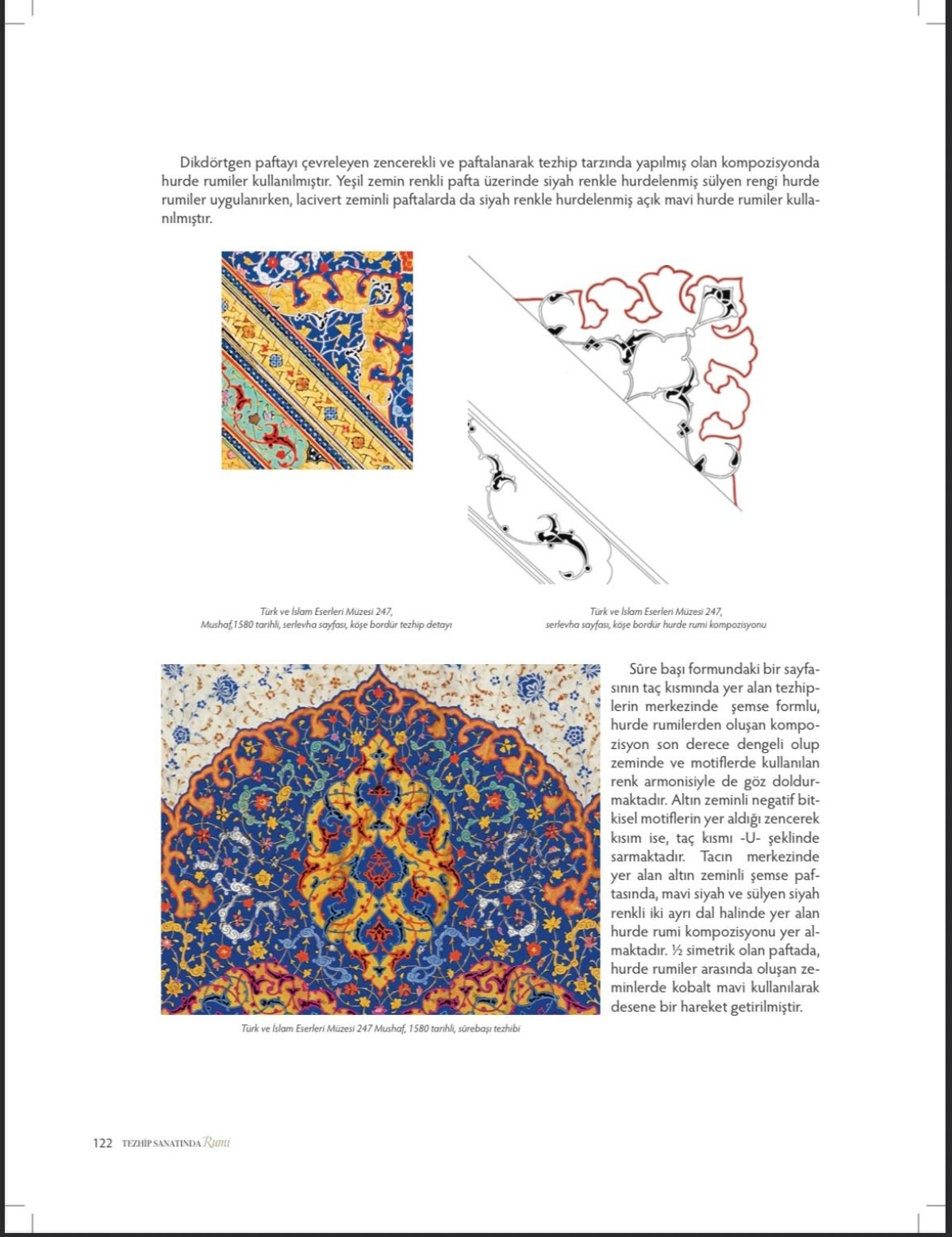 Tezhip Sanatında Rumi Tezhip Sanatında Rumi