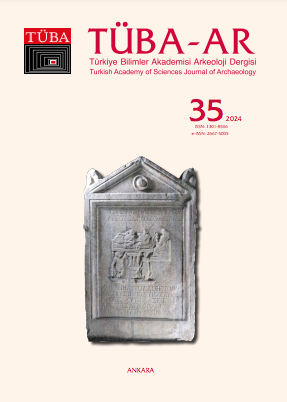 Tüba-Ar 35 - Türkiye Bilimler Akademisi Arkeoloji Dergisi 2024 Tüba-Ar 35 - Türkiye Bilimler Akademisi Arkeoloji Dergisi 2024