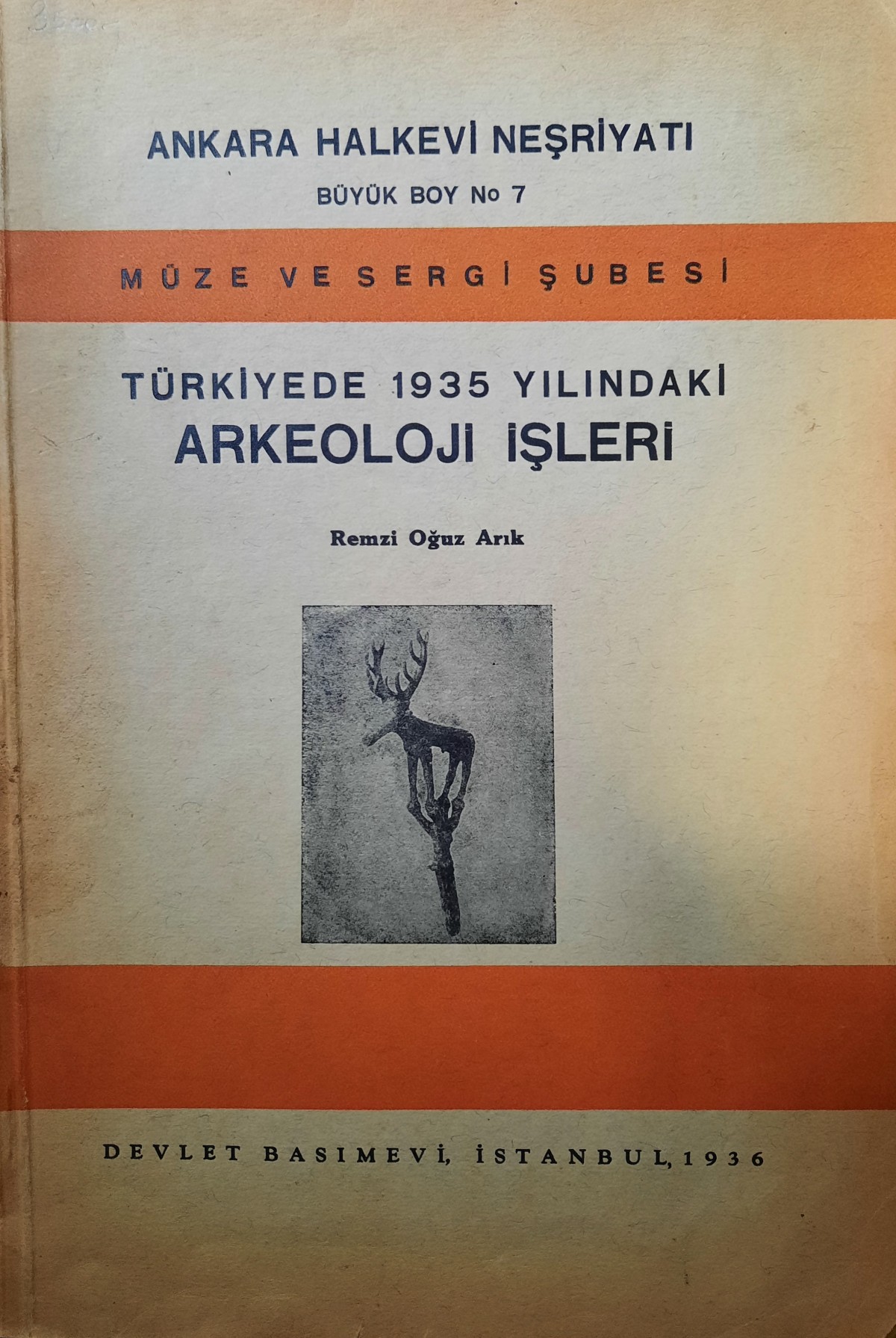 Türkiyede 1935 Yılındaki Arkeoloji İşleri