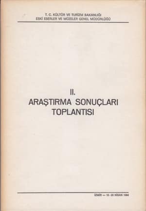 I. Araştırma Sonuçları Toplantısı / İstanbul, 23-26 Mayıs 1983