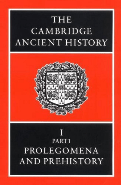Cambridge Ancient History V.1 P.1