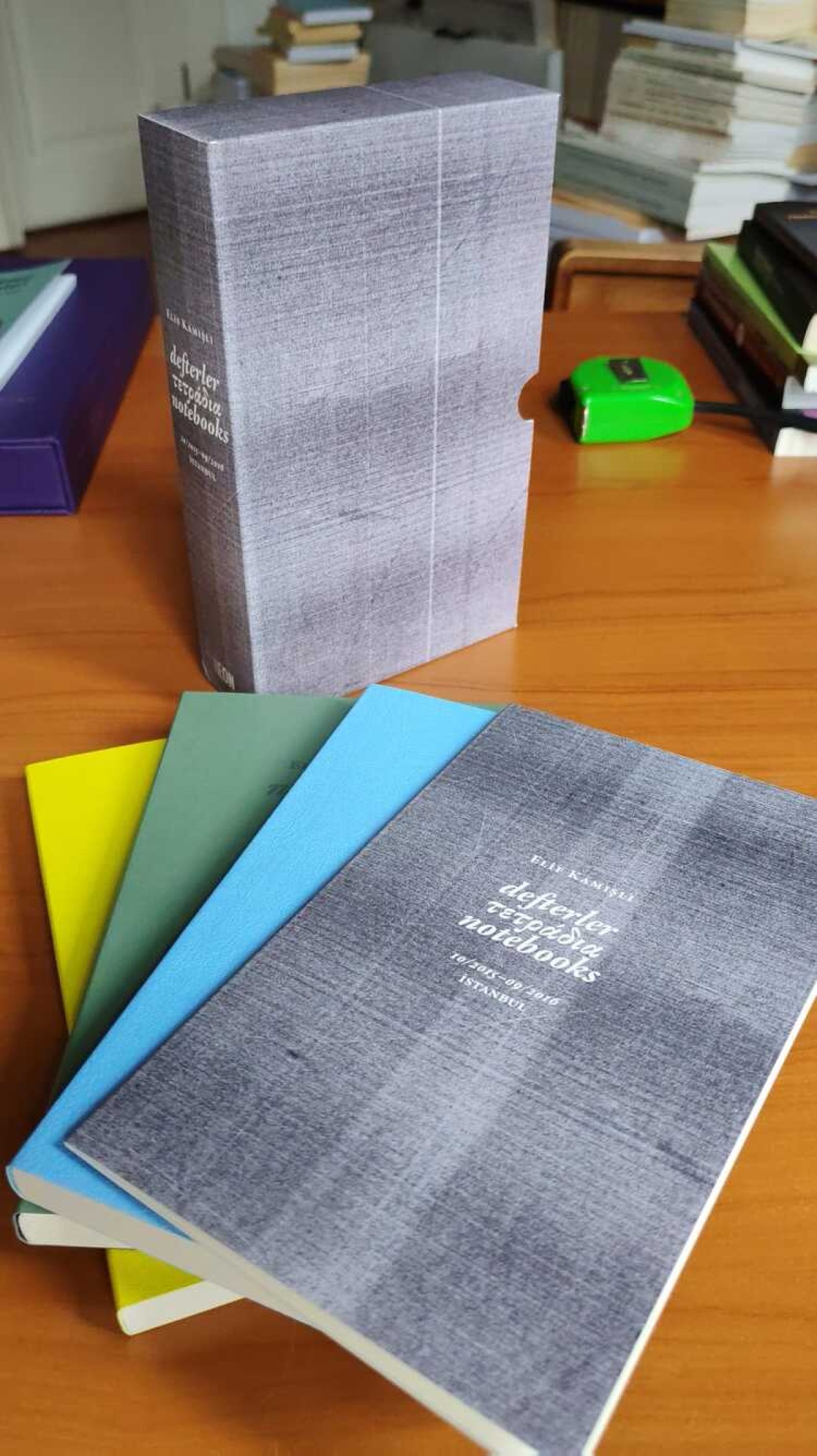 defterler / τετράδια / notebooks