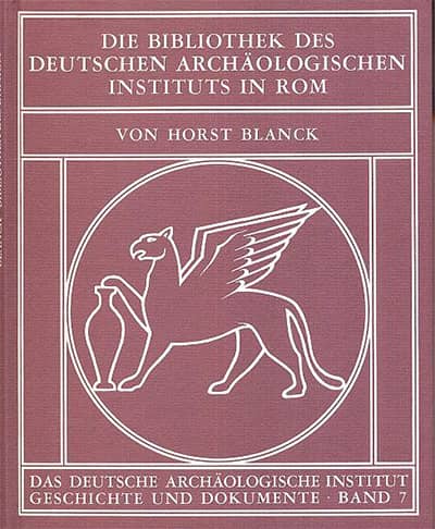 Die Bibliothek des Deutschen Archaologischen Instituts in Rom