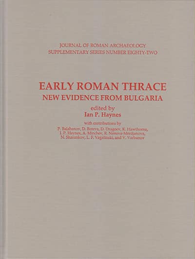 Early Roman Thrace: New Evidence From Bulgaria