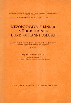 Mezopotamya Silindir Mühürlerinde Hurri-Mitanni Üslubu