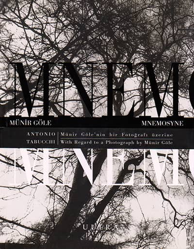 Mnemosyne. Antonio Tabucchi: Münir Göle'nin bir Fotoğrafı Üzerine