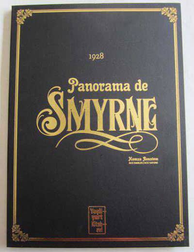 Panorama de Smyrne 1928 İzmir Panoraması