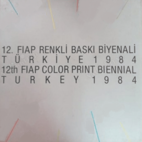 12. FIAP Renkli Baskı Biyenali Türkiye 1984 / 12th FIAP Color Print Biennial Turkey 1984