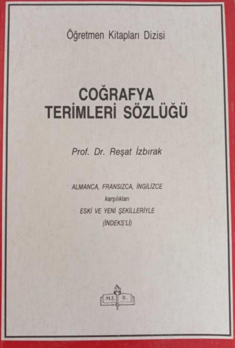 Coğrafya Terimleri Sözlüğü 