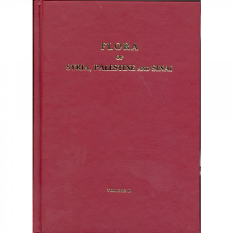 Flora of Syria Palestine and Sinai Volume 2