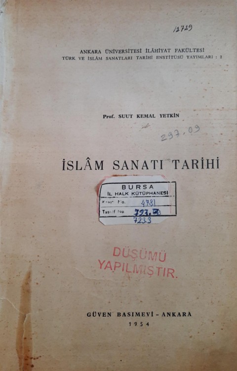 İslam Sanatı Tarihi