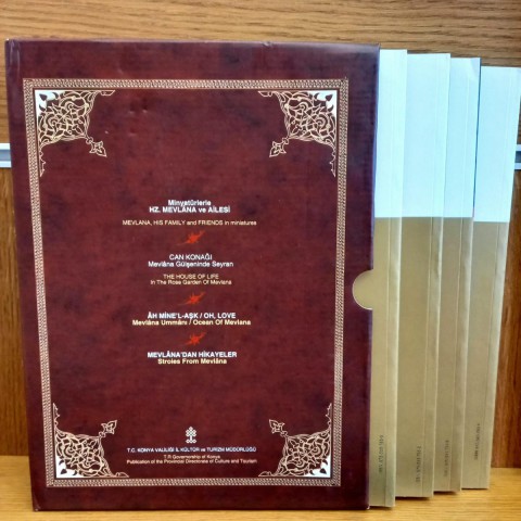 Minyatürlerle Hz. Mevlana ve Ailesi / Can Konağı / Ah Mine'l Aşk / Mevlana'dan Hikayeler (Kutulu 4 Cilt)