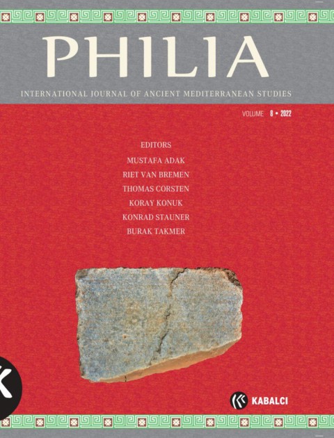 Philia Vol. 8 2022 - International Journal of Ancient Mediterranean Studies