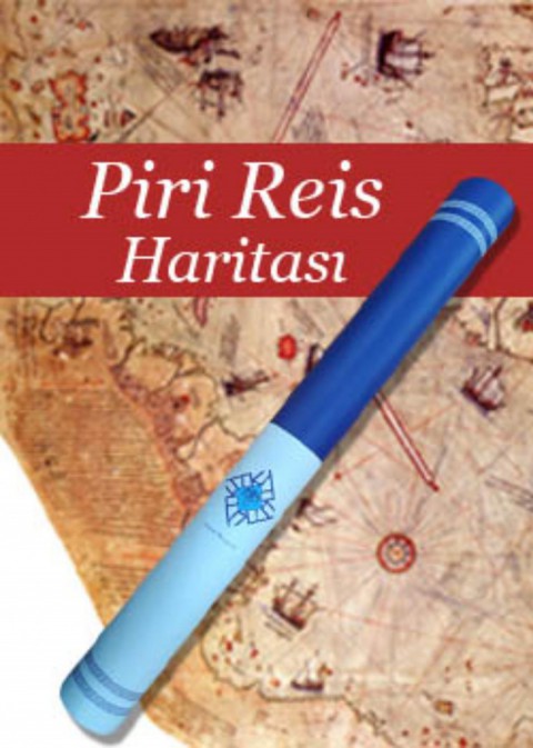 Piri Reis Haritası Posteri (Kutulu)