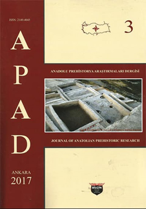 APAD Anadolu Prehistorya Araştırmaları Dergisi 3 (2017)