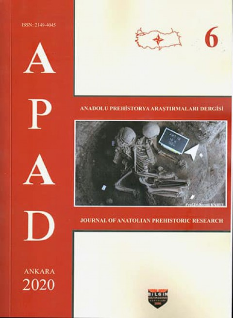 APAD Anadolu Prehistorya Araştırmaları Dergisi 6 (2020)