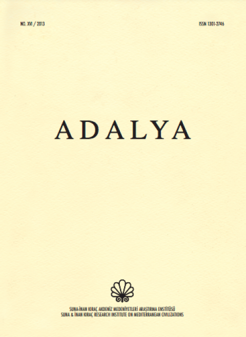 Adalya XVI / 2013