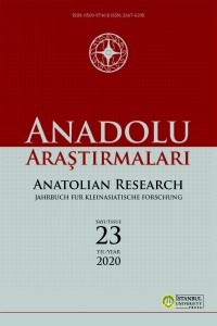 Anadolu Araştırmaları Sayı 23