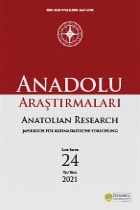 Anadolu Araştırmaları Sayı 24