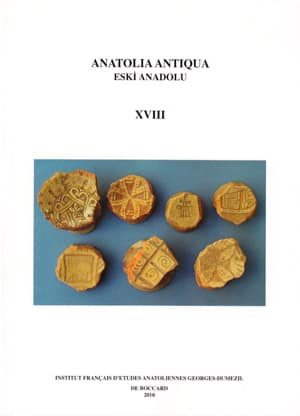 Anatolia Antiqua - Eski Anadolu XVIII