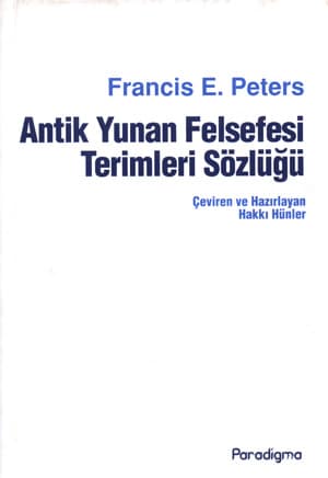Antik Yunan Felsefesi Terimleri Sözlüğü