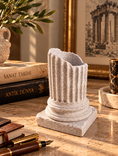 Antik Yunan Sütunu Kalemlik
