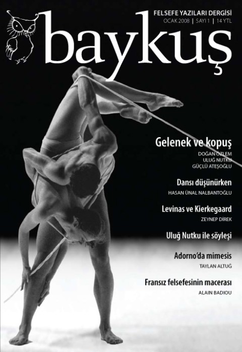 Baykuş Felsefe Yazıları Dergisi Sayı: 1 [E-DERGİ]