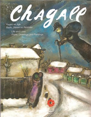Chagall. Yaşam ve Aşk Baskı Desen ve Resimler