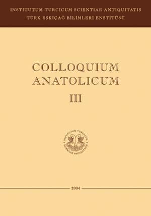 Colloquium Anatolicum III