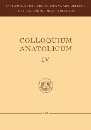 Colloquium Anatolicum IV