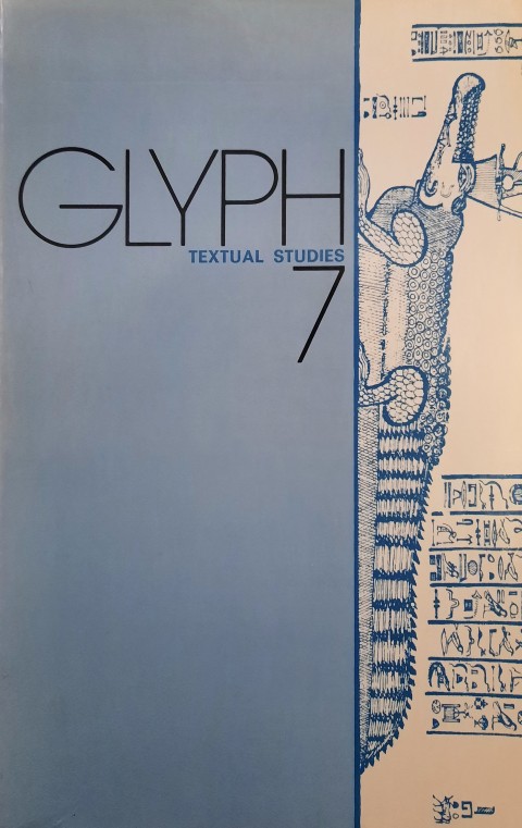 Glyph Textual Studies 7