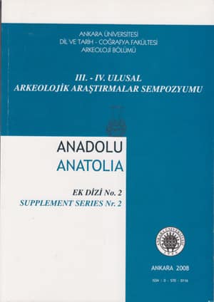 III.-IV. Ulusal Arkeoloji Araştırmalar Sempozyumu
