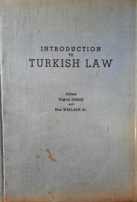 Introduction to Turkish Law
