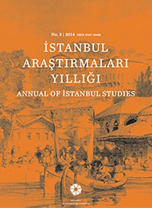 İstanbul Araştırmaları Yıllığı No. 3 - 2014 / Annual of Istanbul Studies